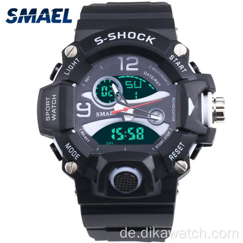 SMAEL Herren Sportuhren Shock Military Watch Fashion